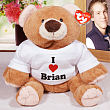 I Love You ©Ty Inc. "Slumbers" Teddy Bear 819692